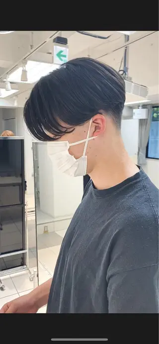 ショート パーマ メンズ レイヤーカット/ 火ノ見🪡のヘアスタイル