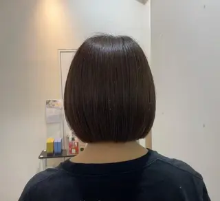 カラー 🍀癒しヘッドスパ付 🍀艶カラー💚真凜のヘアスタイル
