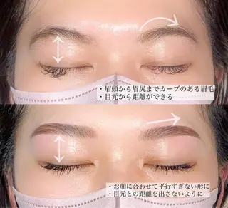 アイブロウ eyelash salon by"R"所属・eyelash salon　by Rのマツエク・マツパデザイン