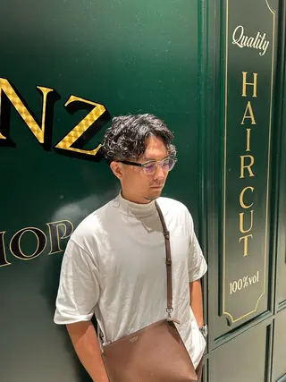 メンズ ヒロ銀座牛山 友晴のヘアスタイル