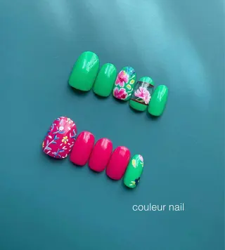 ネイル couleur nailのネイルデザイン