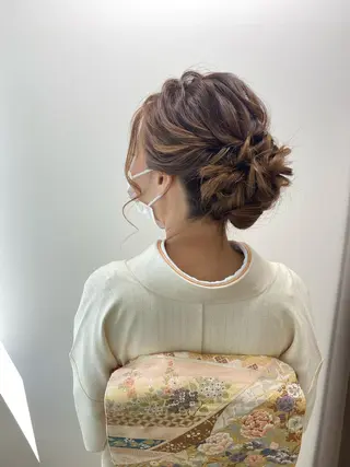 ロング ヘアアレンジ GRANLUSSO 〜グランルッソ駅前店所属・木口 嘉美のヘアスタイル