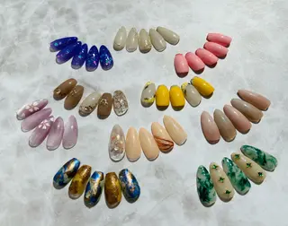 ネイル A-nail あずさ　閉店のネイルデザイン