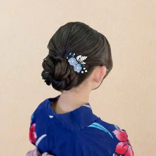 ヘアアレンジ 似合わせヘアメイク 💐オダギリチアキのヘアスタイル
