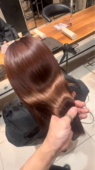 セミロング 月江 嵩士のヘアスタイル