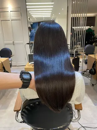 セミロング 💍美髪矯正💍 山田 涼也のヘアスタイル