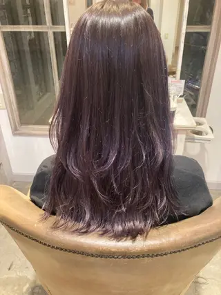 カラー ナルセナツキ 👾ハイトーンのヘアスタイル