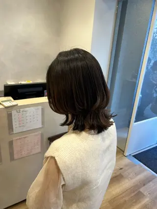 セミロング 宮本 季奈のヘアスタイル
