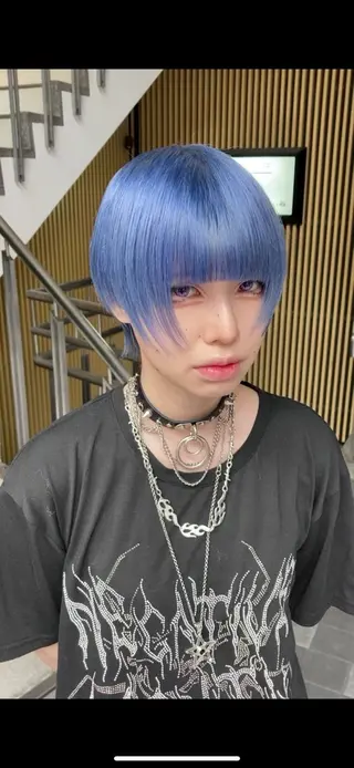 ショート カラー Selenehair 三条本店のヘアスタイル