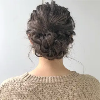 セミロング 榎園 由美のヘアスタイル