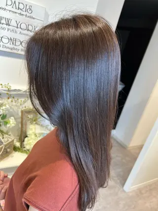 ロング 井上 美春のヘアスタイル