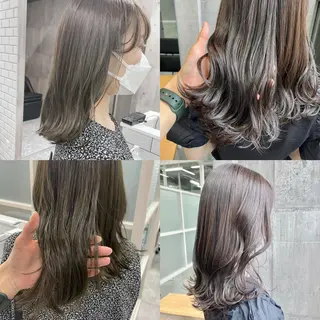 ミディアム カラー タケダケイ /ショート/ボブのヘアスタイル