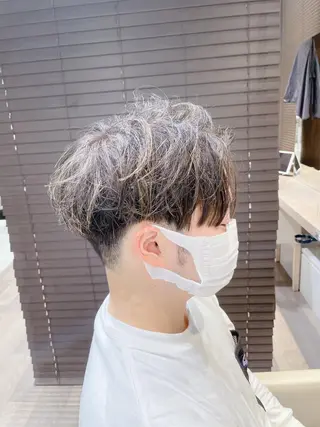 ミディアム カラー メンズ CYNTHIADUE 店長| IRISUのヘアスタイル