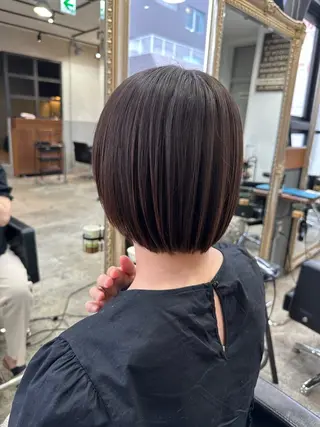 ショート 大内 志穂のヘアスタイル