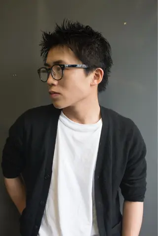 ショート メンズ 千葉 慎也のヘアスタイル