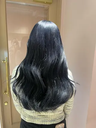 ロング マホ/日吉/髪質改善 /レイヤー/ガーリーのヘアスタイル