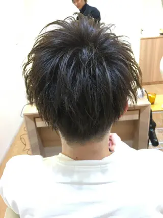 ショート カラー メンズ メンズカット 三村洸斗のヘアスタイル