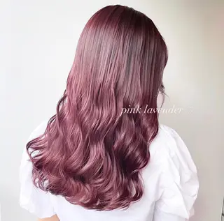 カラー RIKO👼🏻💓 韓国ガーリーのヘアスタイル