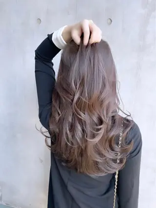 ロング 人気のレイヤーカット TAROのヘアスタイル