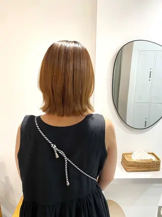 ミディアム カラー 似合わせ美髪ヘア✨ 天王寺.阿倍野🌈のヘアスタイル