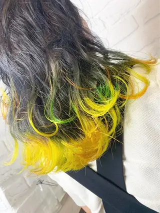 セミロング カラー メンズサロンロス【LOSS】所属・メンズパーマ/新潟駅 NOBUTA🔥のヘアスタイル