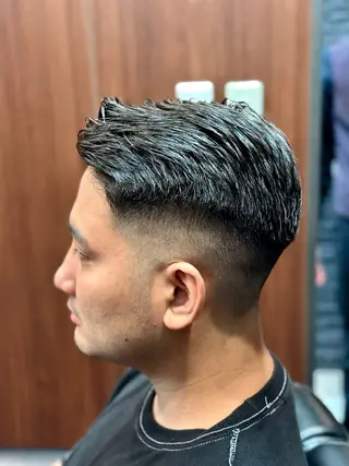 ショート メンズ 深田 千尋のヘアスタイル