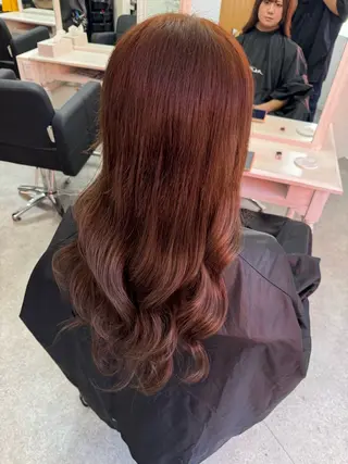 ロング NAOKI /海外風のヘアスタイル