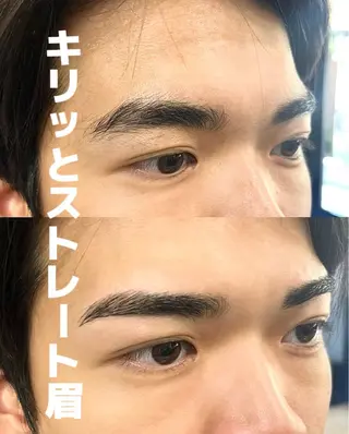 メンズ アイブロウ BARBER MIKI所属・BARBERMIKI メンズアイブロウの眉毛・アイブロウイメージ