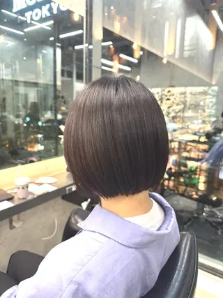 ショート カラー Misora/ボブ/ レイヤー/艶カラーのヘアスタイル