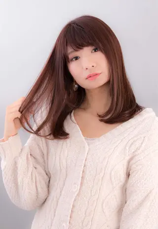 セミロング 中村 研介のヘアスタイル