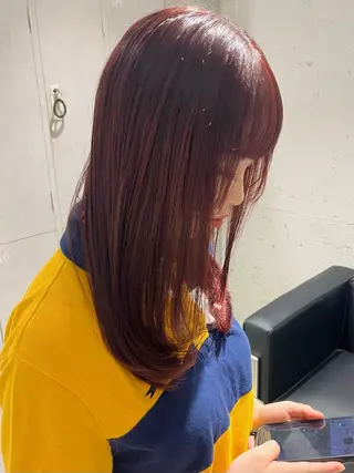 セミロング カラー Juna✂️ レイヤー / ボブのヘアスタイル