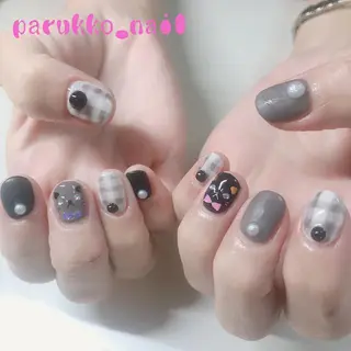 ネイル 爪工房ぱるっこ所属・川岡 香を里のネイルデザイン