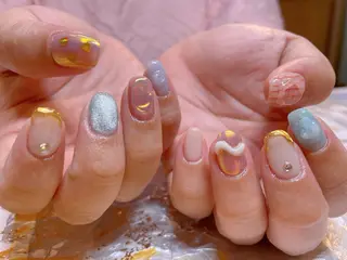 ネイル ネイリスト ❄️ユキ❄️のネイルデザイン