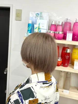 ショート カラー カットモデル募集🐺 らいと💎のヘアスタイル