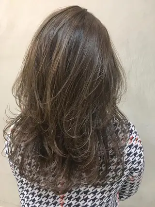 ロング カラー 🩷🍭中津・梅田 エリア🍬💜のヘアスタイル