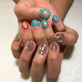 ネイル g-up nail所属・米田 律子のネイルデザイン