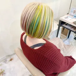 ショート カラー 透明感カラー/ 🫧みずほ🫧のヘアスタイル