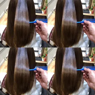 ロング 【溝の口の艶髪の神様 】田仲雄大のヘアスタイル