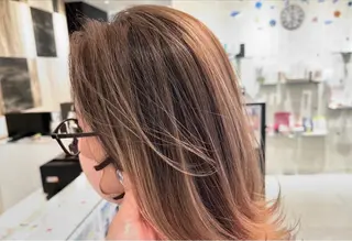 ミディアム 神戸 大輝のヘアスタイル