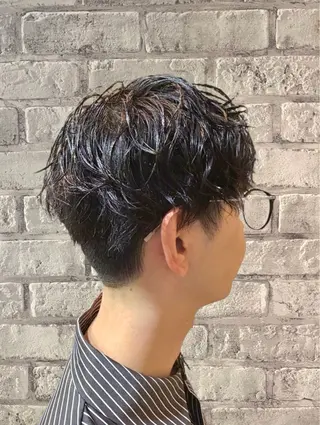 ショート パーマ メンズ メンズスタイル / 宮澤蓮のヘアスタイル