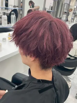 カラー 🍒renka🍒 ボブ/ショート/暖色のヘアスタイル