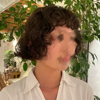 ショート パーマ kakimoto arms所属・NARU 🎀🫧🪽のヘアスタイル
