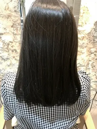 ミディアム カラー AUBE hair ales福岡平尾店所属・塚本 昂のヘアスタイル