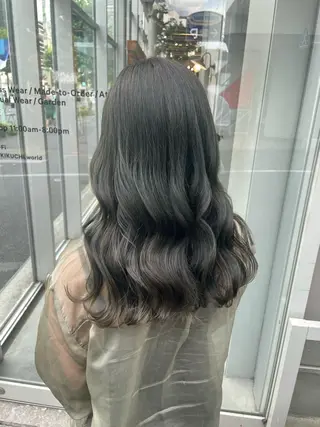 ロング カラー ️💕淡いハイトーン 💕︎︎ひかるのヘアスタイル