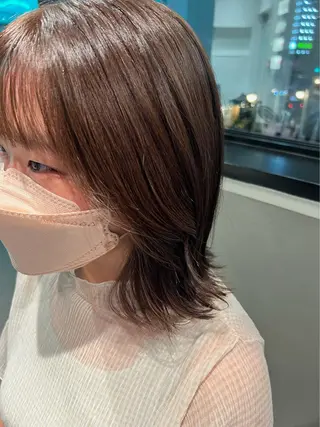 ミディアム カラー 🌐👽フクイ キララ🌎💎のヘアスタイル