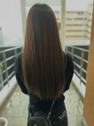 ロング カラー JYO 髪質改善専門家のヘアスタイル