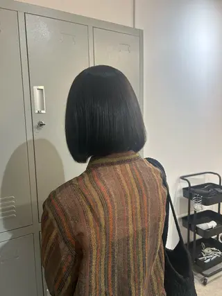 ショート 柔らかカラー🩰🫧 ケアブリーチ🫧のヘアスタイル