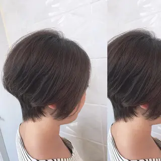 ショート カラー 💗艶×髪改善カラー 特化💗AYAKIのヘアスタイル