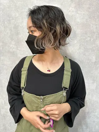 ショート C’LD hair  produce /シールドヘア所属・モテ髪/ボブ/ショー ト/アダチフウトのヘアスタイル