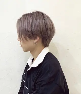 カラー メンズ [渋谷ブリーチ] 玲弥のヘアスタイル